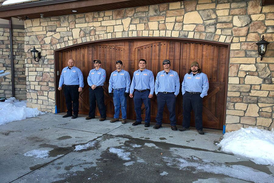 A Team Garage Doors Workers